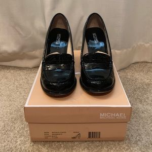 ❌SOLD❌Michael Kors Patent Leather Heel Loafers